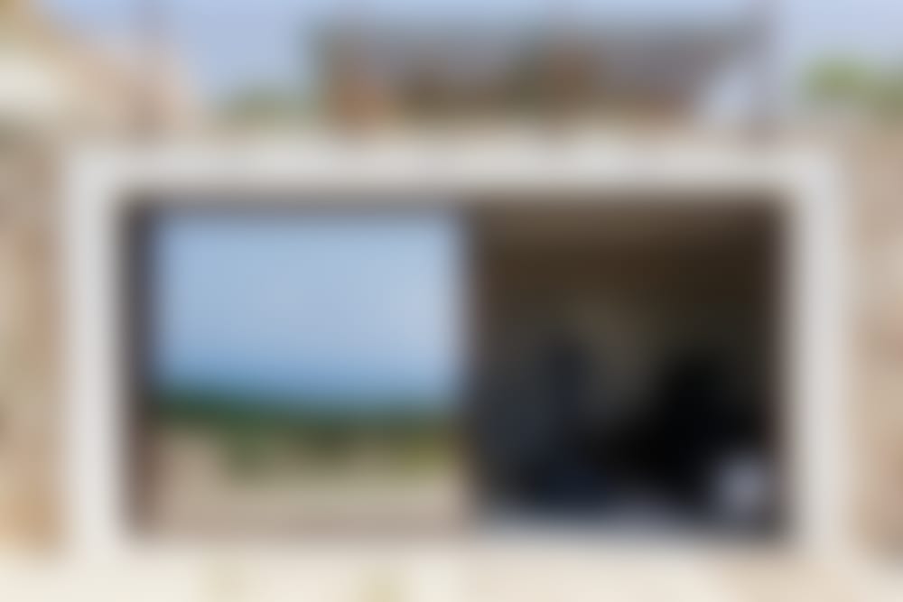 The gym/spa, seen from the terrace just outside.